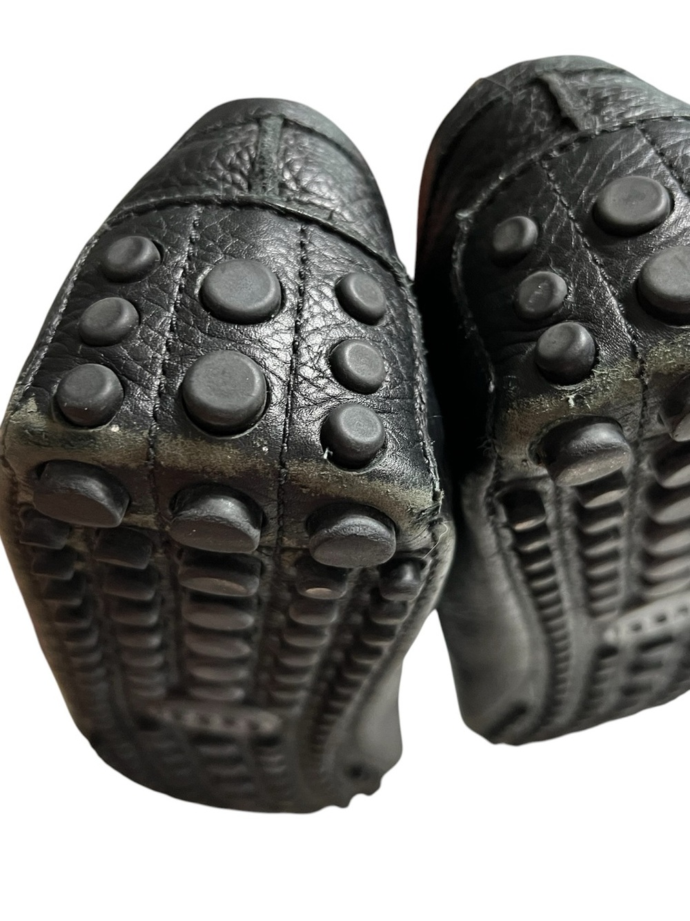 Men's Black Leather Gucci Slip-On Loafers - Picture 10 of 12